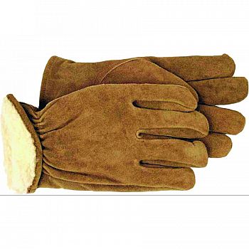 Lined Split Leather Glove (Case of 6)