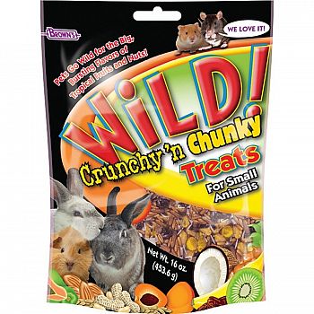 Wild Crunchy and Chunky Small Animal Treats - 16 oz.