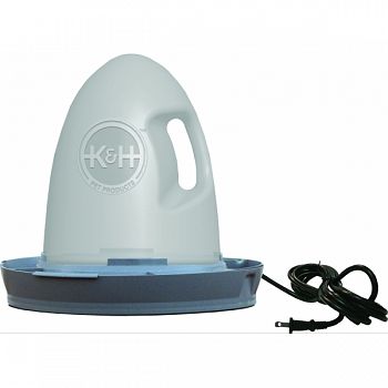 K&h Thermo Poultry Waterer GRAY 2.5 GALLON