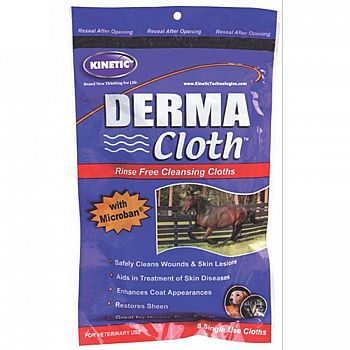 Derma Cloth Cleansing Cloths for Dogs & Horses