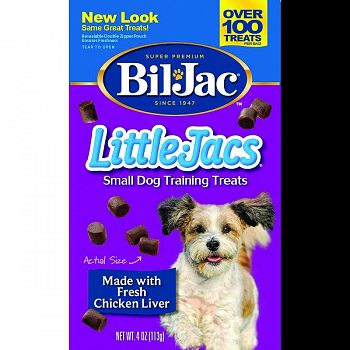 Bil-jac Little Jacs Treats For Dogs  4 OZ (Case of 10)