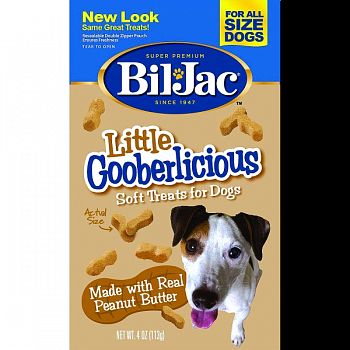 Bil-jac Little Gooberlicious Treats For Dogs  4 OZ (Case of 10)