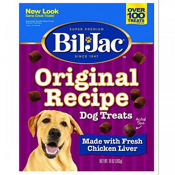 Bil-jac Liver Treats For Dogs  10 OZ (Case of 8)