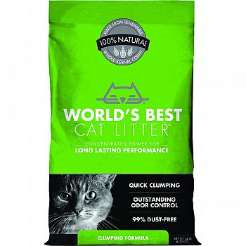 Worlds Best Cat Litter Clumping Formula  14 POUND (Case of 3)
