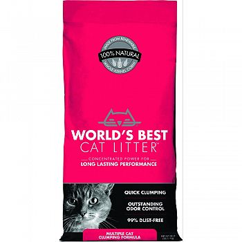Worlds Best Cat Litter Multiple Cat Formula  28 POUND