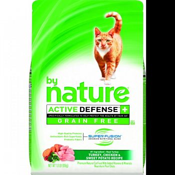 By Nature Grain Free Dry Cat Food TURKEY/CHCK/SWP 1.8 LB