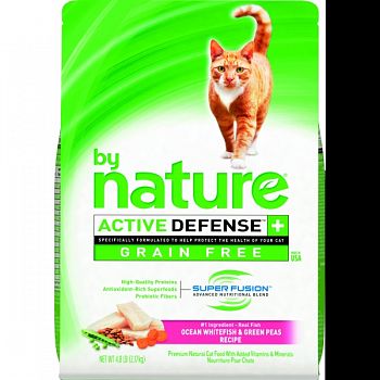 By Nature Grain Free Dry Cat Food OCEAN WHITEFISH 4.8 LB