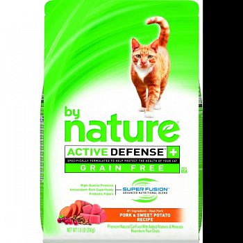 By Nature Grain Free Dry Cat Food PORK/SWEET POTA 1.8 LB