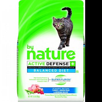 By Nature Balanced Diet Dry Cat Food TURKEY/GREEN PE 1.8 LB