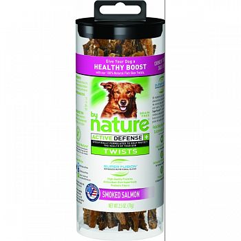 By Nature Active Defense + Dog Twists SMOKED SALMON 2.5 OZ
