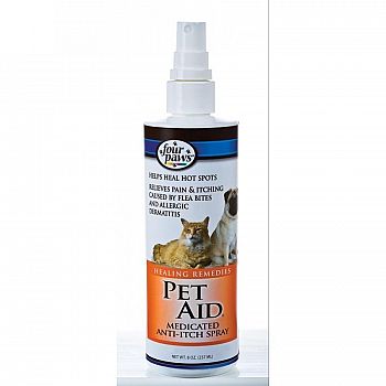 Pet Aid Medicated Anti Itch Spray 8 oz