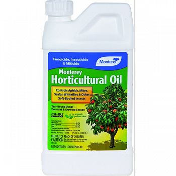 Monterey Horticultural Oil Concentrate  32 OUNCE (Case of 12)