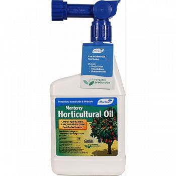Monterey Horticultural Oil Ready To Spray  32 OUNCE (Case of 12)