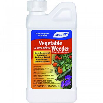 Monterey Vegetable & Ornamental Weeder Concentrate  16 OUNCE (Case of 12)