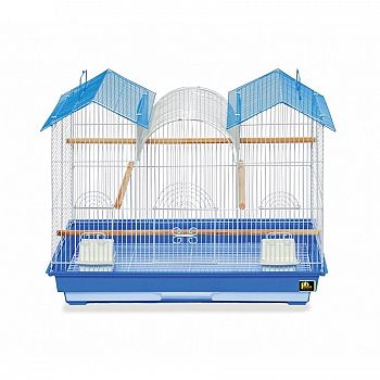 Parakeet Triple Roof Bird Cage  (Case of 2)