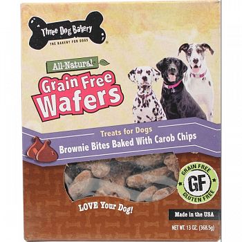 Grain Free Wafers Brownie Bites With Carob Chips  13 OUNCE