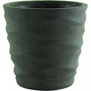 Urban Wave Planter SLATE GRAY 6.75 INCH (Case of 6)