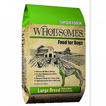 Sportmix Wholesomes Large Breed Chicken Meal&rice
