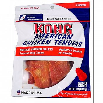 Kong American Tenders Dog Treat - 4 oz. Chicken