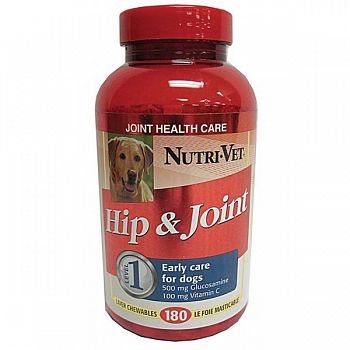 Nutri-vet Hip and Joint Chewables for Dogs - 180 ct.