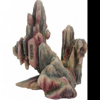 Shale Mountain With Plant RED 12X7X13