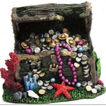 Underwater Treasure Chest  6X5X5