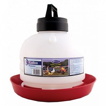 Top-fill Poultry Fountain - 3 Gal.