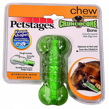 Crunchcore Bone Dog Chew Toy - Small