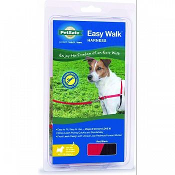 Easy Walk Harness RED/CRANBERRY PETITE/SMALL