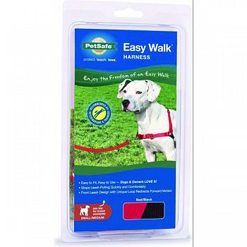 Easy Walk Harness RED/CRANBERRY SMALL/MEDIUM