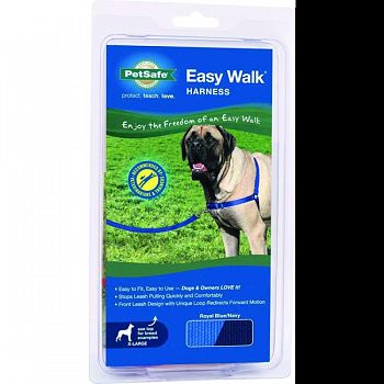 Easy Walk Harness ROYAL BLUE/NAVY EXTRA LARGE