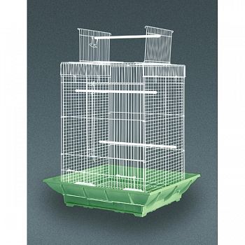 Clean Life Playtop Bird Cage ASSORTED 18X18X27IN/4 PK (Case of 4)
