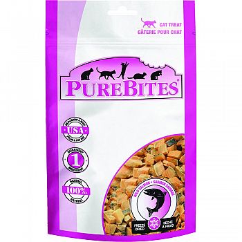 Purebites Treats For Cats SALMON .92 OUNCE