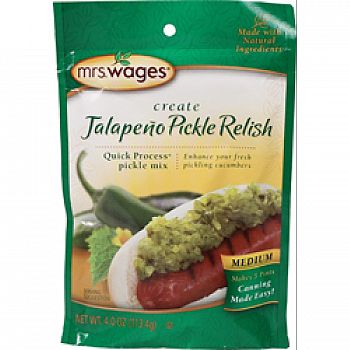 Mrs. Wages Medium Jalapeno Pickle Relish