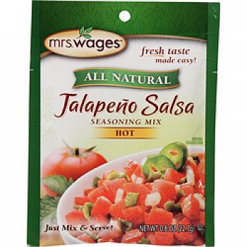Mrs. Wages Jalapeno Salsa Instant Mix