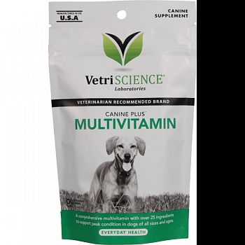 Canine Plus Multivitamin CHICKEN 3.70OZ/30CT