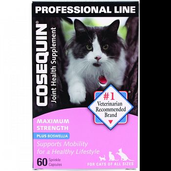 Cosequin Max Strength For Cats Sprinkle Capsules  60 COUNT