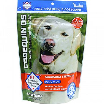 Cosequin Ds Plus Msm Soft Dog Chews  60 COUNT