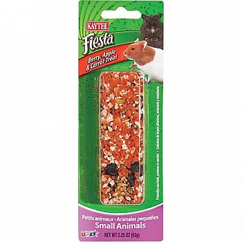Fiesta Berry/Apple/Carrot Stick - Small Pet - 2.5 oz.