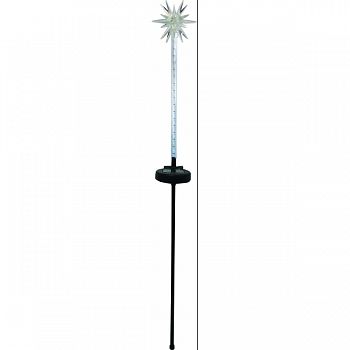Solar Starburst Garden Stake With Motion Led WHITE/BLUE/RED 4X4X33 INCH (Case of 20)