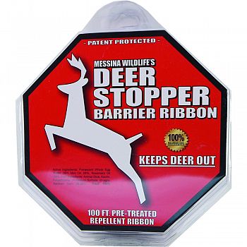 Deer Stopper Pretreated Ribbon Barrier