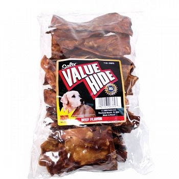 Beef Basted Chips for Dogs - 1 lb.