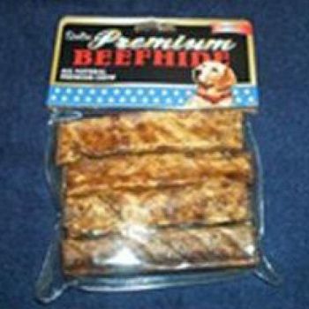 Premium Beefhide Ribs for Dogs - 8 pk.