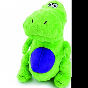 Godog Just For Me T-rex Dog Toy GREEN 