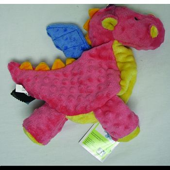Dragons Dog Toy CORAL LARGE