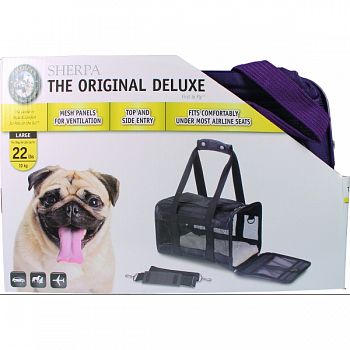 Sherpa Original Deluxe Carrier For Pets PLUM LARGE