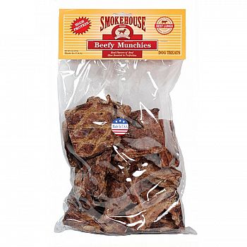 Usa Made Beef Munchies for Dogs - 8 oz.