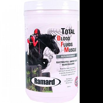 Total Blood Fluids Muscle Replenishment For Horses  2.3 LB/30 DAY