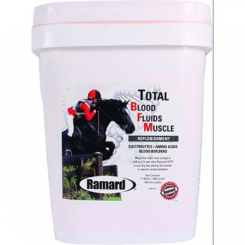 Total Blood Fluids Muscle Replenishment For Horses  11.9 LB/180 DAY