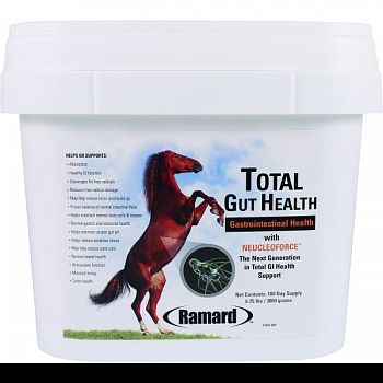 Total Gut Health Supplement For Horses  6.75 LB/180 DAY